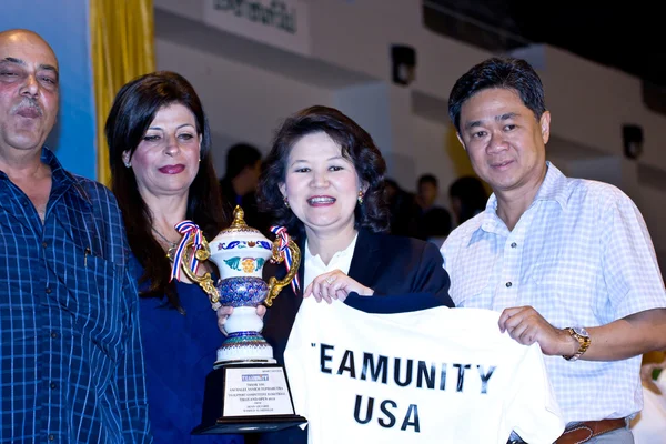 Toa タイで金目たるを確保する米国からのチーム統一オープン 2012年プーケット選手権 — ストック写真