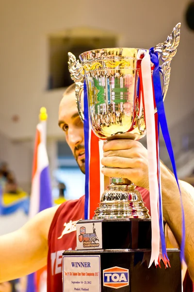 Team Einheit aus den USA sichert sich eine Goldmedaille bei der thailändischen Open 2012 phuket Championship — Stockfoto