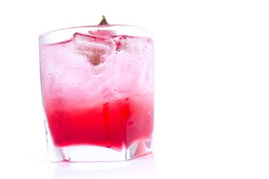 Roselle suyu ile kurutulmuş roselle çiçek