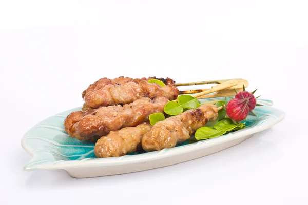 Thai style grilled pork — Stock Photo, Image