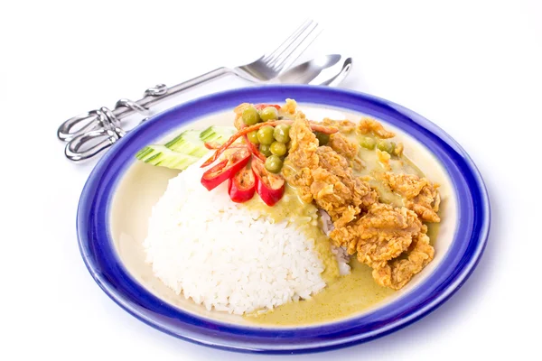 Pollo al curry verde —  Fotos de Stock