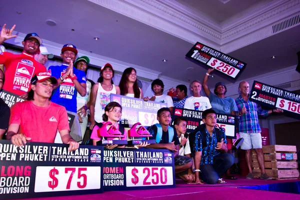 Quiksilver open Phuket Thailand 2012 — Stock Photo, Image