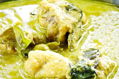 Körili tavuk yeşil