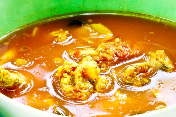 タマリンド ペーストの酸っぱいスープ — ストック写真