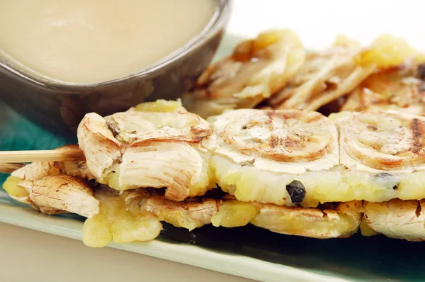 Baked bananas — Stock Photo, Image