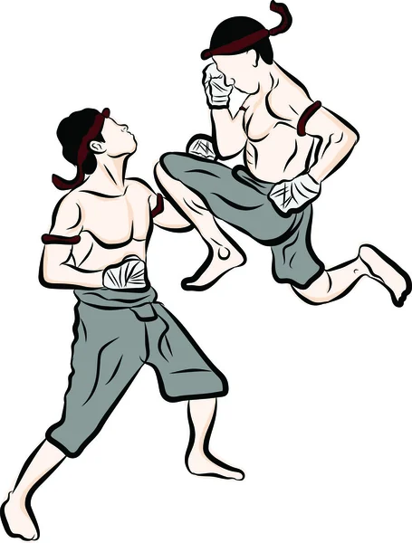 Tay dövüş sanatları ve Tay muay boran el çekilmiş