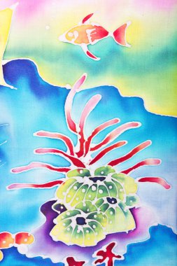 Yerel phuket batik desen