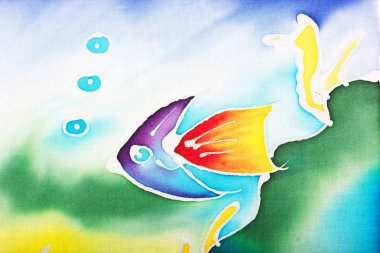 Yerel phuket batik desen