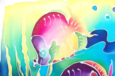 Yerel phuket batik desen