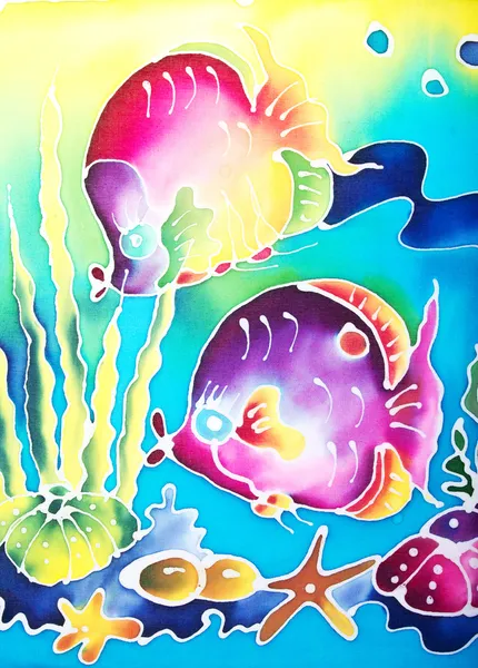 Yerel phuket batik desen