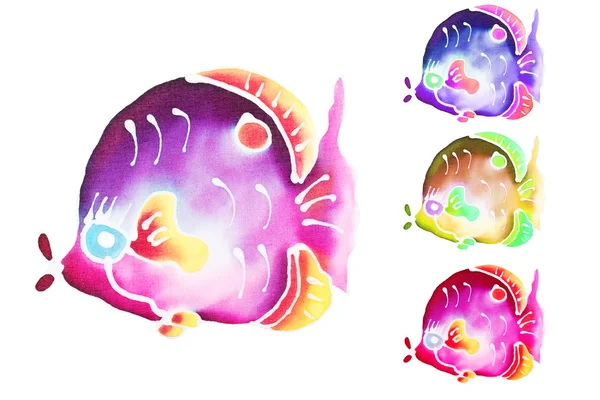 Yerel phuket batik desen