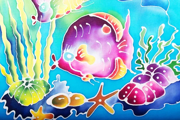 Yerel phuket batik desen