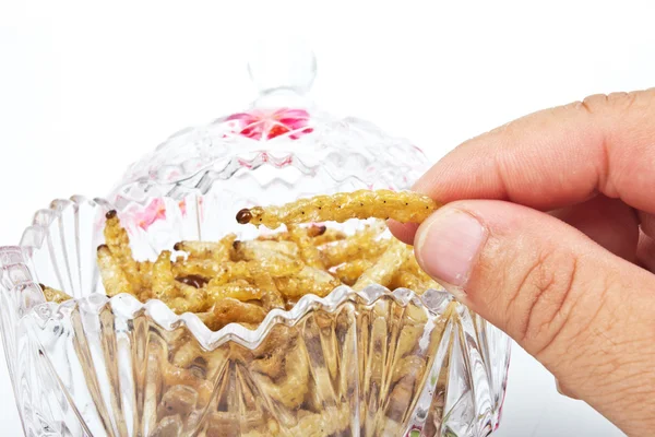 Çıtır çıtır kızarmış böcekler