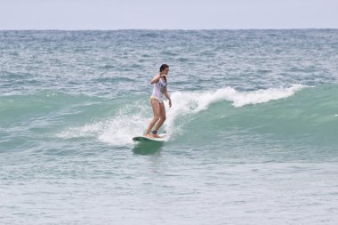 Kata beach, phuket Tayland - 6 Eylül: tanımlanamayan particip