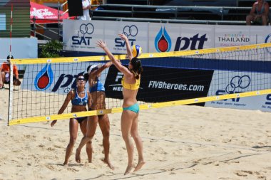 Phuket, Tayland - 30 Ekim: tanımlanamayan Tayland ve Ukrayna
