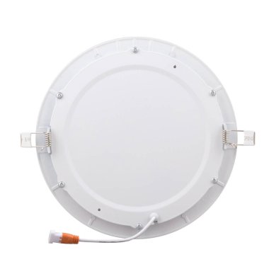 Beyaz izole arkaplanda logo olmadan tavana monte etmek için güçlü aralıklı LED fener