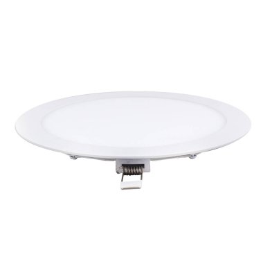 Beyaz izole arkaplanda logo olmadan tavana monte etmek için güçlü aralıklı LED fener