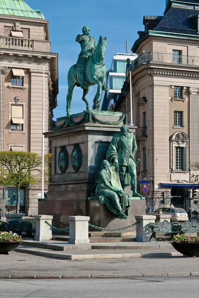 Monumento al re Gustavo Adolfo di Svezia — Foto Stock