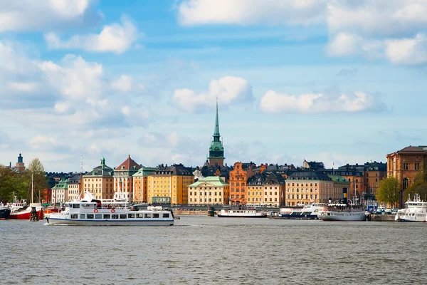 Gamla hus i stockholm — Stockfoto