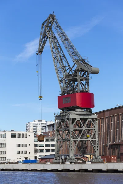 Dockside crane — Stockfoto