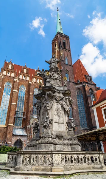 Monument of St John Nepomuk — Stockfoto