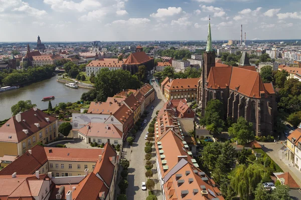 Widok tumski wyspa — Zdjęcie stockowe