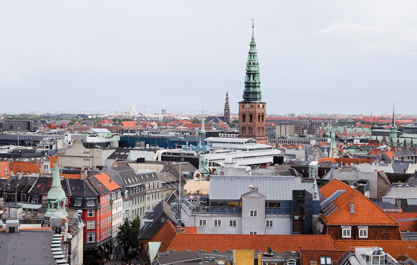 Cityscape of Copenhagen