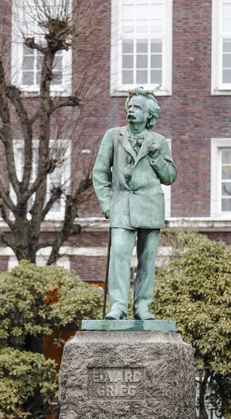 Monument Edvard Grieg — Stockfoto