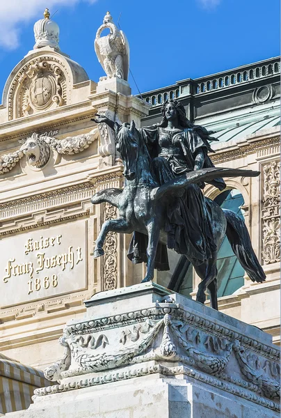Detail der Skulptur der Wiener Oper — Stockfoto