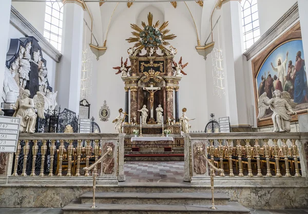 Altar da igreja da Santíssima Trindade — Fotografia de Stock