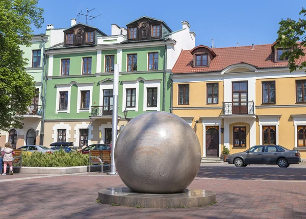 Bola de pedra grande — Fotografia de Stock