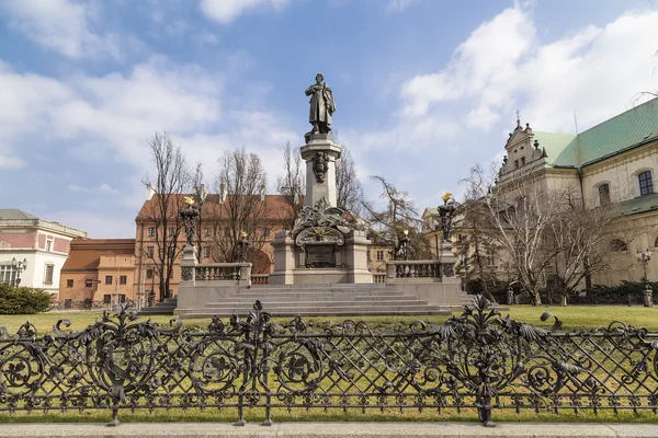 Monument to Adam Mickiewicz — Stock Photo, Image