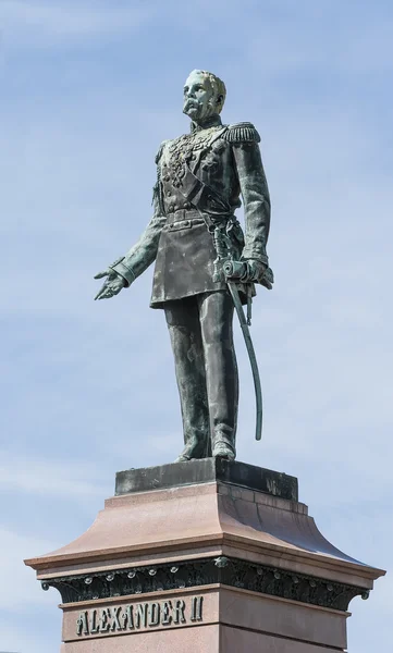 Monument till alexander ii — Stockfoto