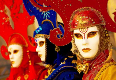 Maske Venedik 'te, İtalya