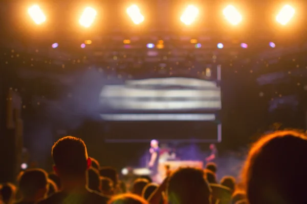 Multitud en concierto — Foto de Stock