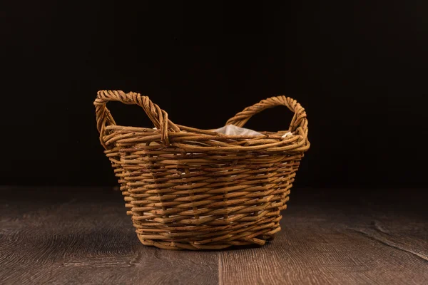 Wicker basket — Stock Photo, Image