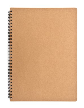 Geri dönüştürülmüş kağıt defter ön kapağı