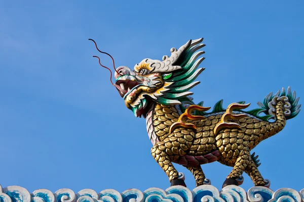 bir at gövde ve baş ile Çince fabl Kilin