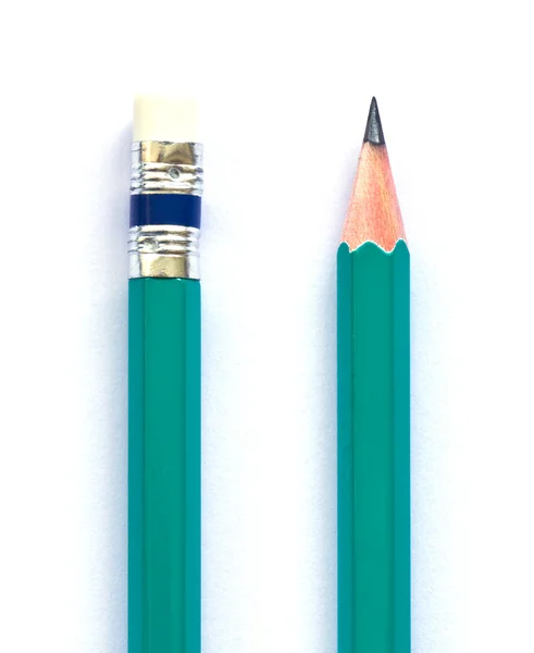 Ołówek izolować na biały — Zdjęcie stockowe