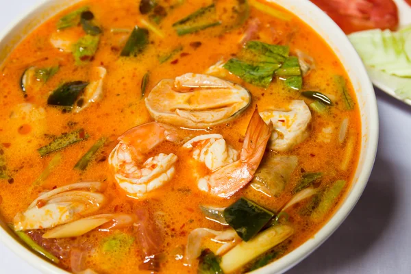 Thai népszerű élelmiszer-menü — Stock Fotó