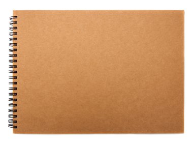 Geri dönüştürülmüş kağıt defter ön kapağı