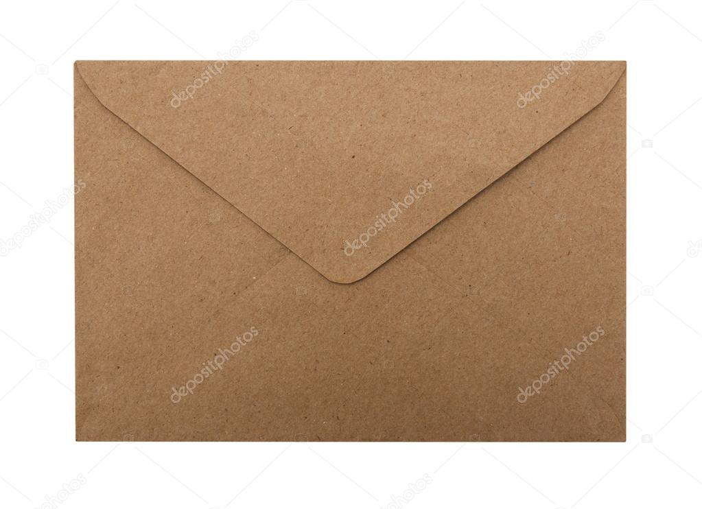 Paper Envelope isolated on white background
