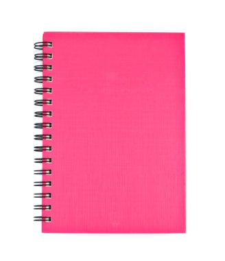 izole edilmiş beyaz defter.
