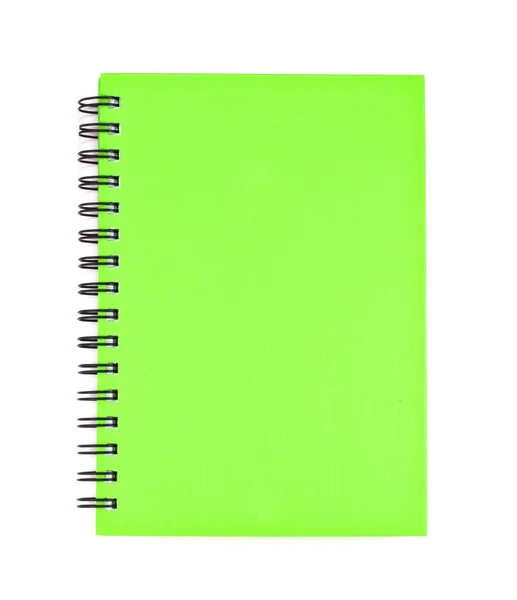 Geïsoleerd notitieboekje op wit. — Stockfoto