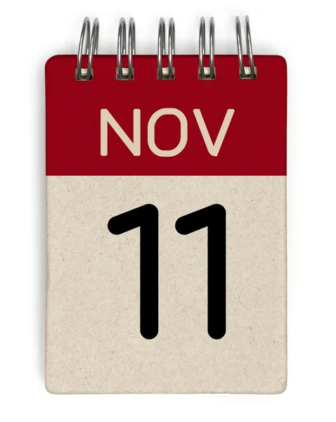 11 nov calendar — Stock Photo, Image