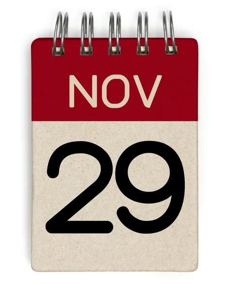 Nov kalender — Stockfoto
