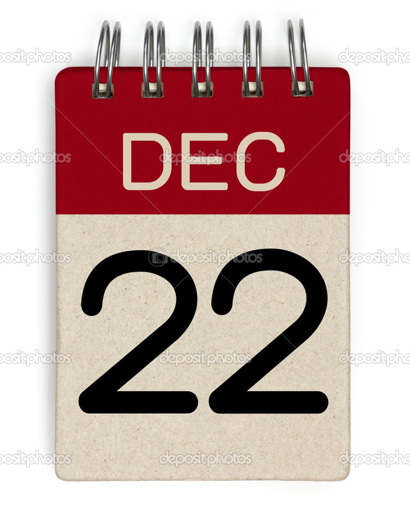 22 dec calendar