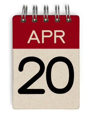 20 Nisan takvimi