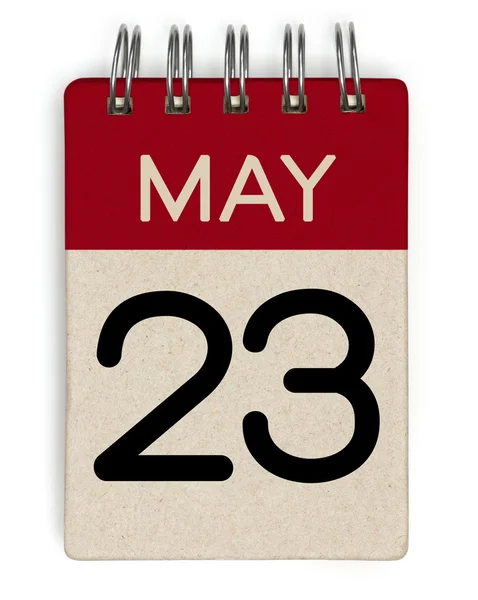 23 may calendar — Stock Photo, Image