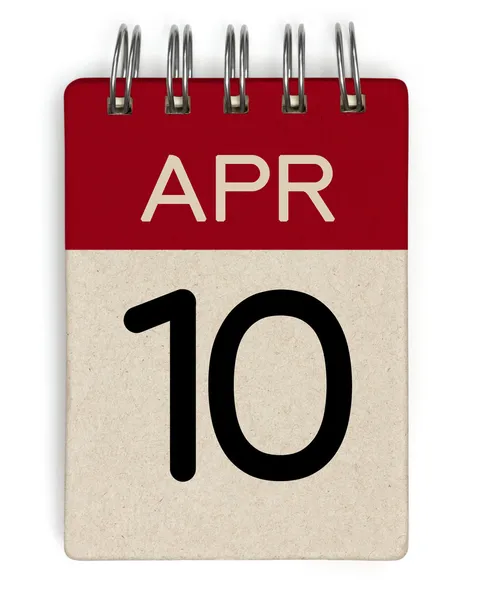 10. April — Stockfoto